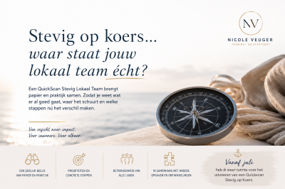 Stevig op koers… maar waar staat het stevig lokaal team écht?