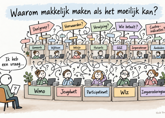 Waarom makkelijk maken als het moeilijk kan?