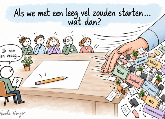 Wat als we alles van tafel vegen en met een leeg vel beginnen?